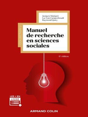 cover image of Manuel de recherche en sciences sociales